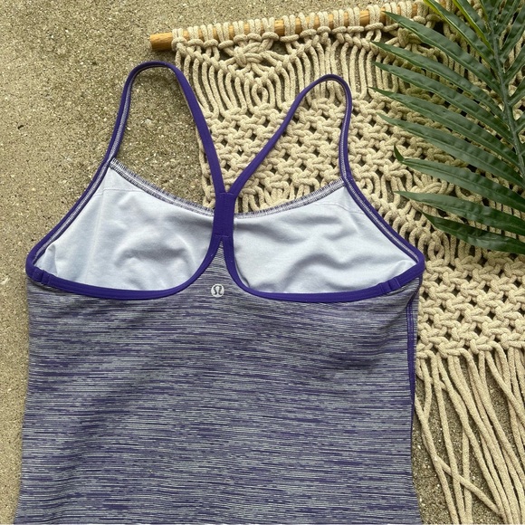 Lululemon Racerback Tank Top Size 8 - Power Y Space Dye - Picture 4 of 10